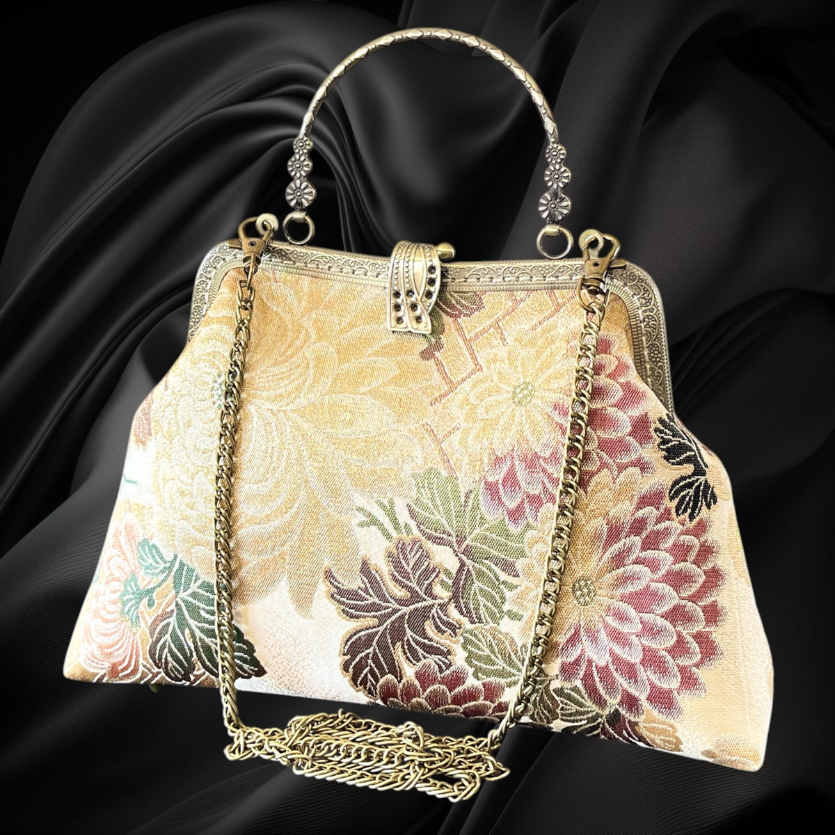 Kimono remake bag [No.2211]