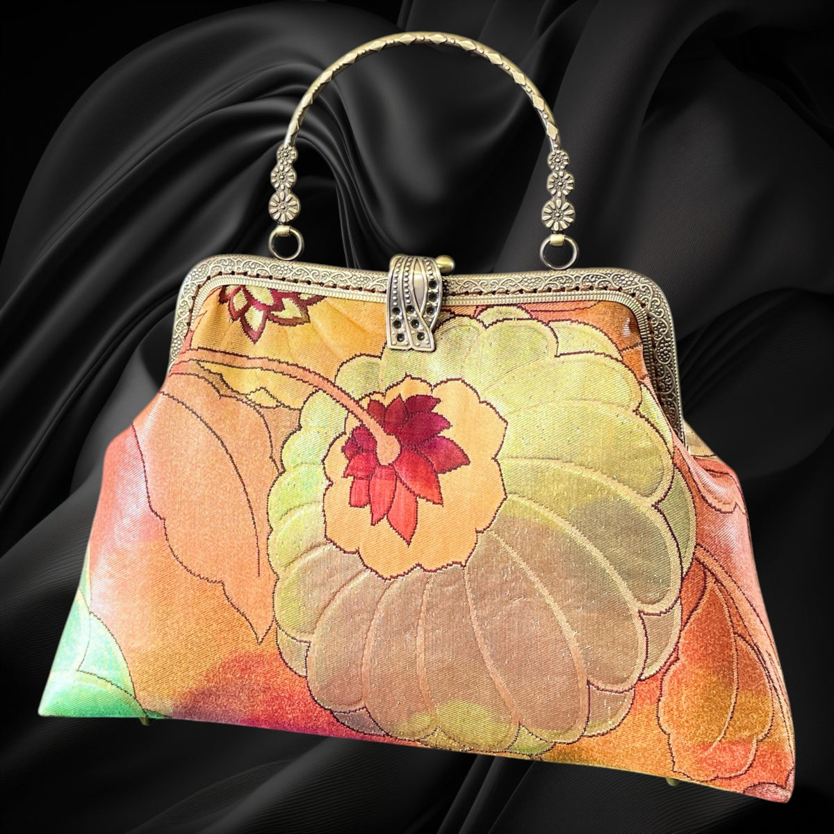 Kimono remake bag [No.2210]