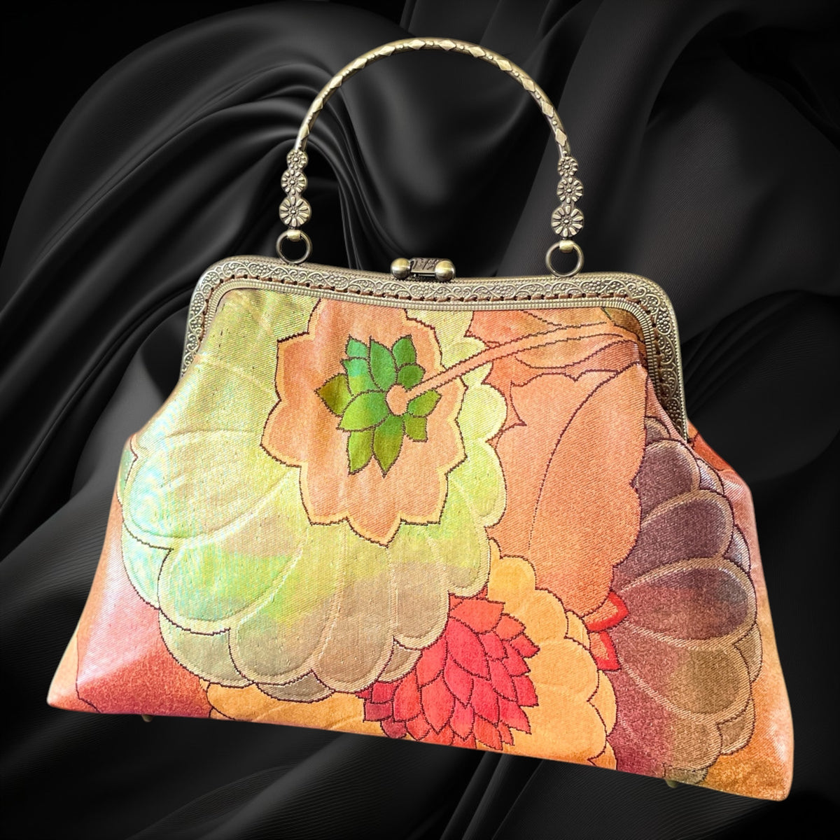Kimono remake bag [No.2210]