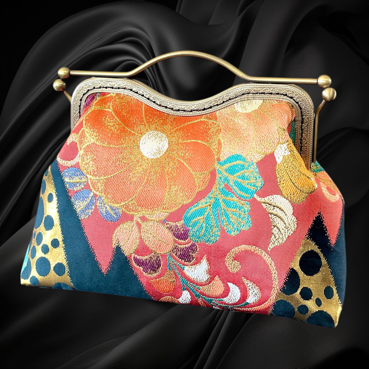 Kimono remake bag [No.2216]